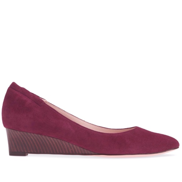 Cole Haan Kathryn Vine Purple Wedge Pump Heels 6.5 - Picture 2 of 14